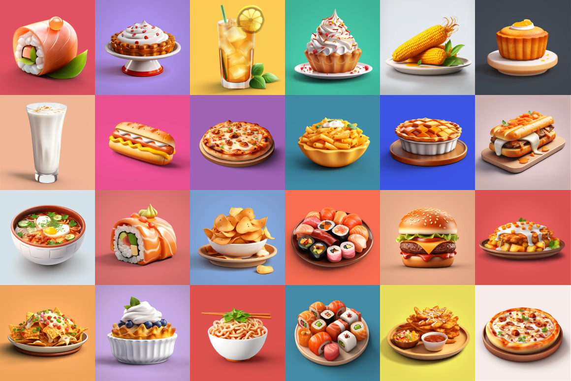 125 Animoji Style Food 125 Animoji Style Food