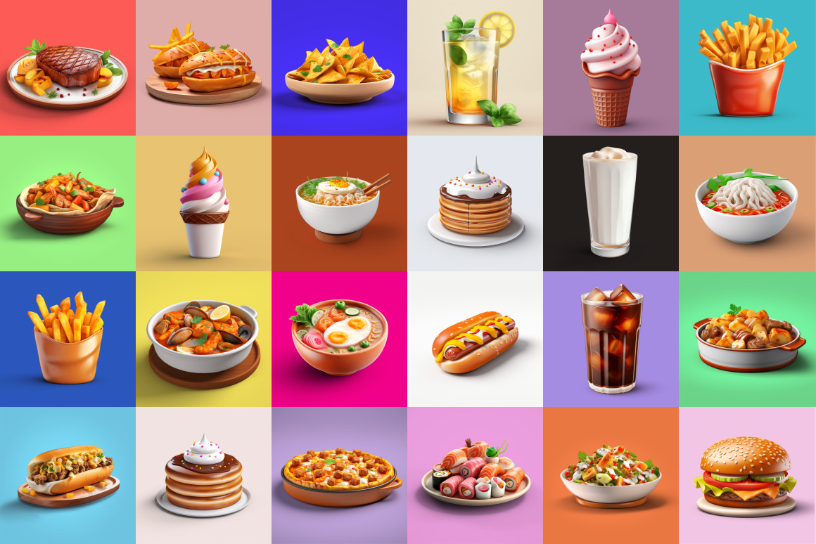 125 Animoji Style Food 125 Animoji Style Food