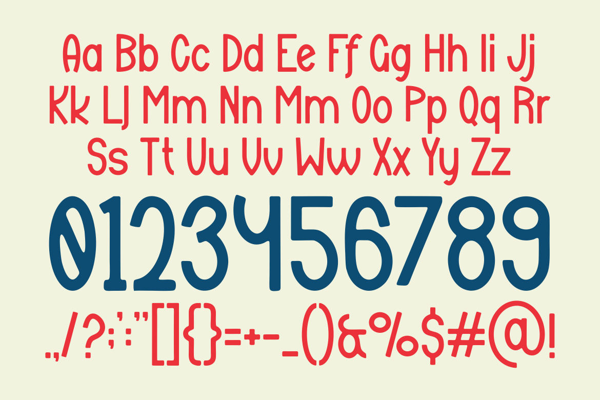 Andak - Modern Playful Font Andak - Modern Playful Font