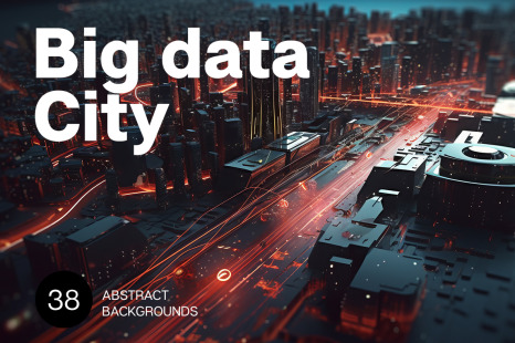 Big Data City backgrounds