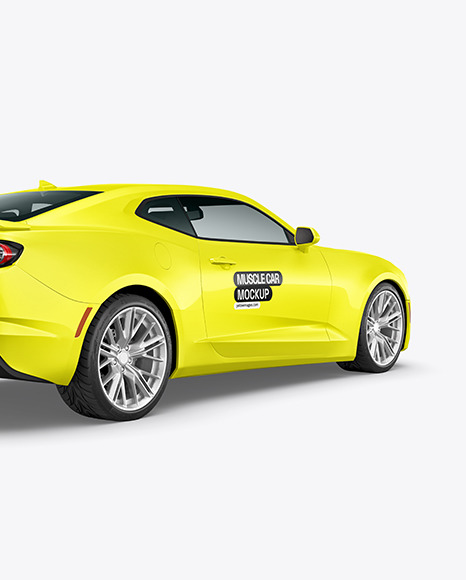 Muscle Car Mockup