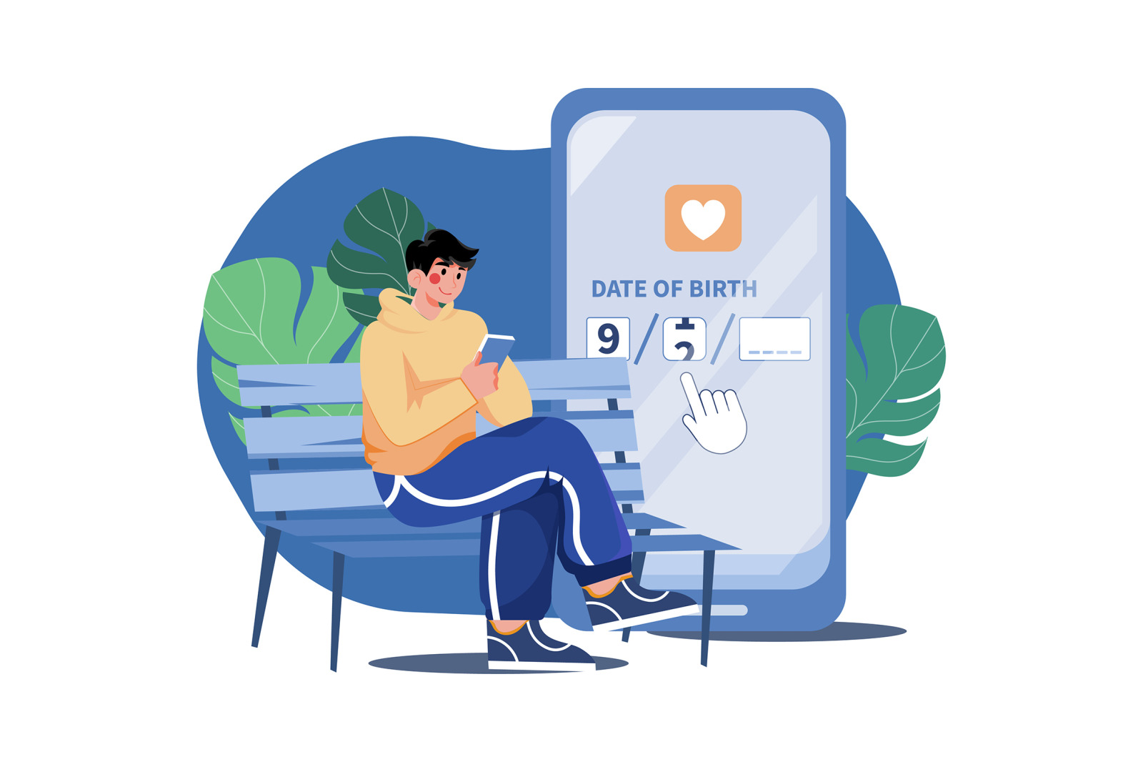 M432_Online Dating Illustration Pack M432_Online Dating Illustration Pack
