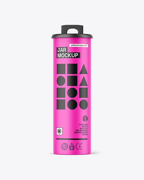 Matte Jar Mockup