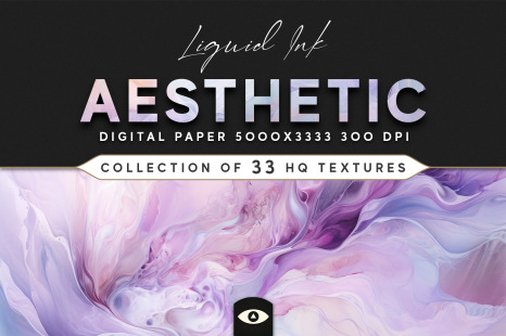 Liquid Ink Aesthetic Texture Pack