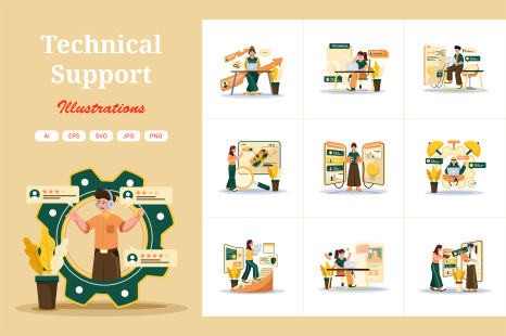 M740_Technical Support Illustration Pack