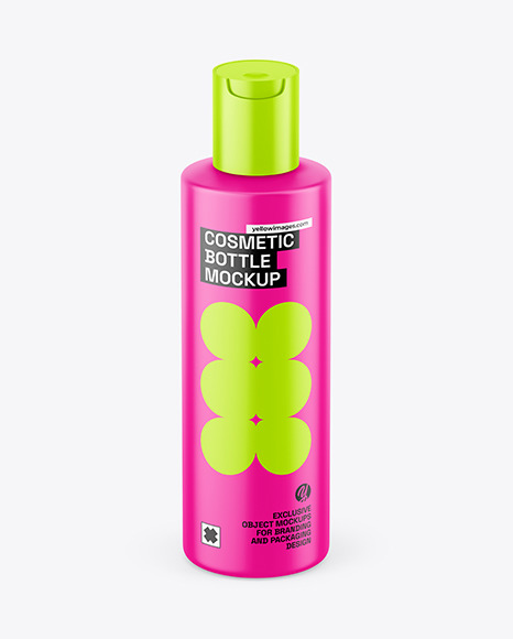 Matte Cosmetic Bottle Mockup