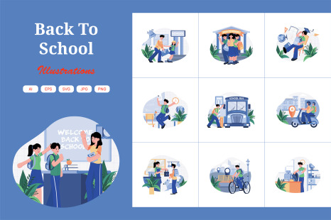 M620_Back To School Illustration Pack