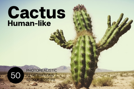 Cactus Human-like