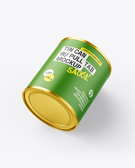 Tin Can Mockup