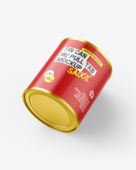 Tin Can Mockup