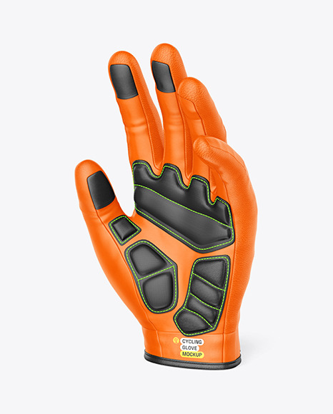 Cycling Glove Mockup