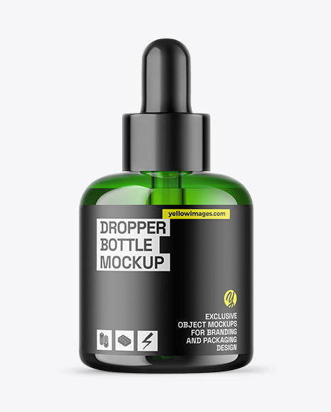 Free Dropper Bottle Mockups (PSD)