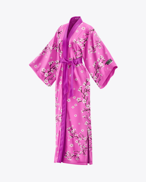 Women&#039;s Kimono Mockup