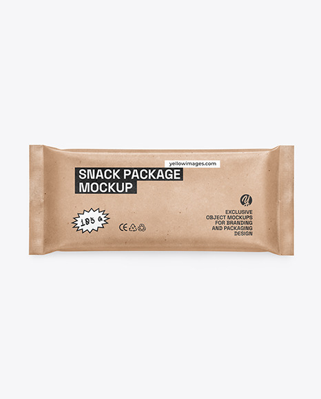 Kraft Snack Package Mockup