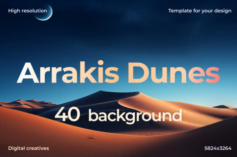 Arrakis Dunes Background Set
