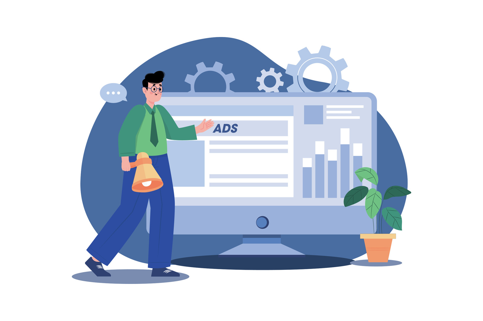 M453_Digital Marketing Illustration Pack M453_Digital Marketing Illustration Pack