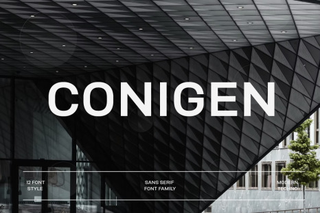 Conigen Modern Sans Seri