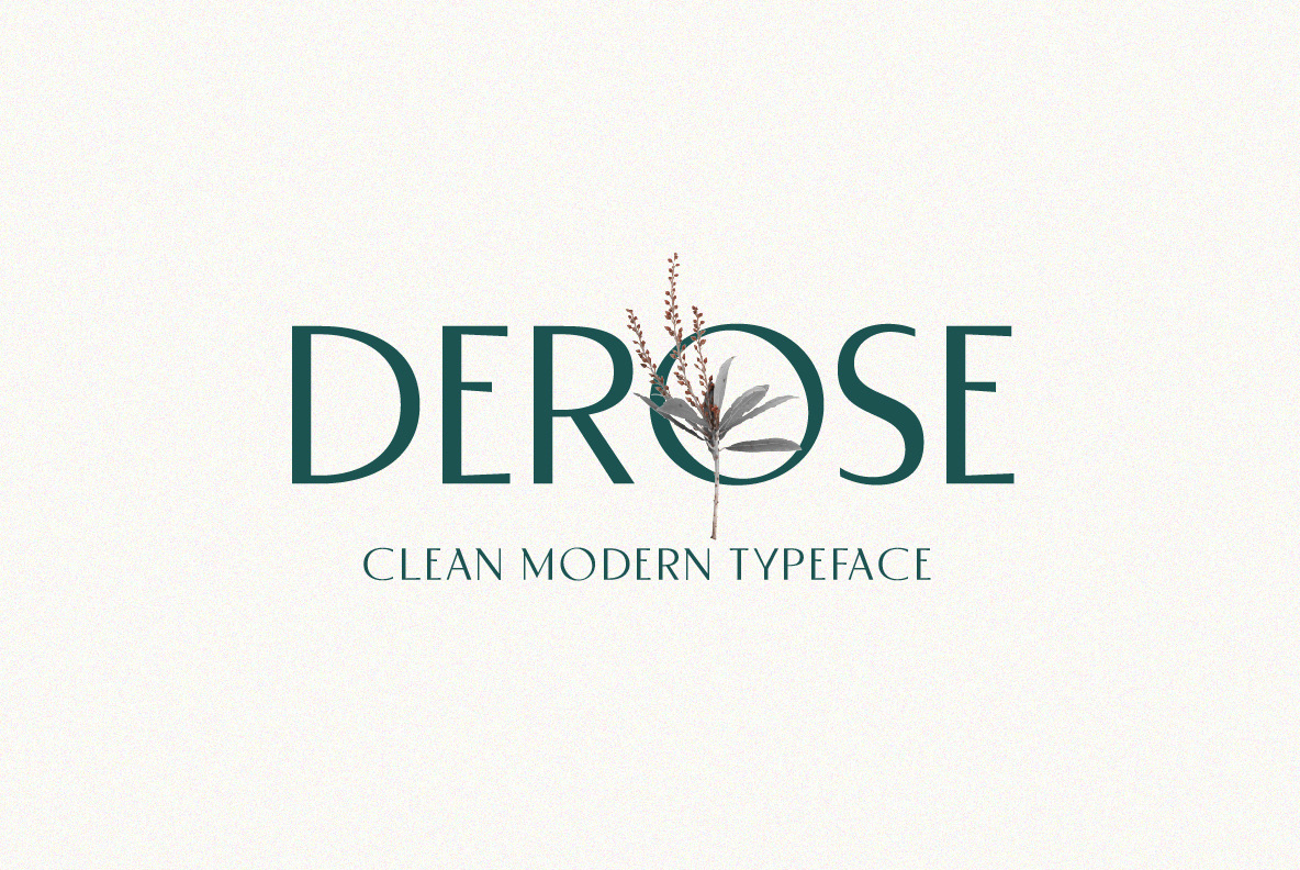 Derose Clean Modern Font Derose Clean Modern Font