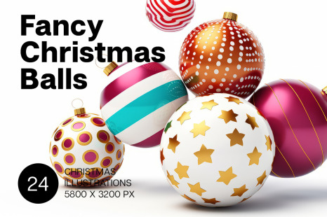 Fancy Christmas Balls