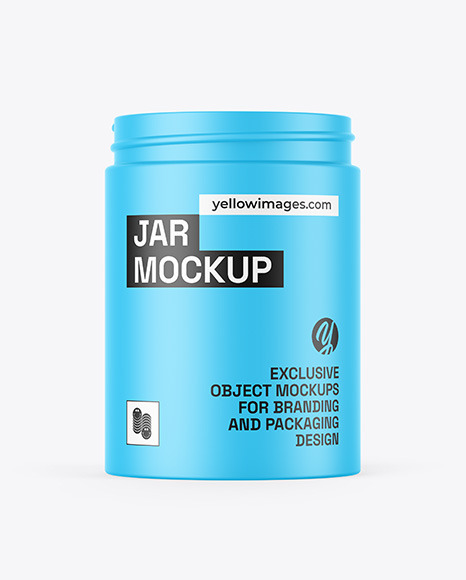 Matte Jar Mockup