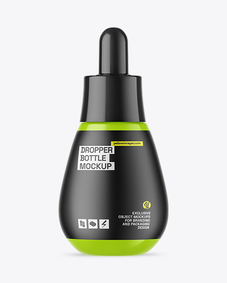 Dropper Bottle Mockup