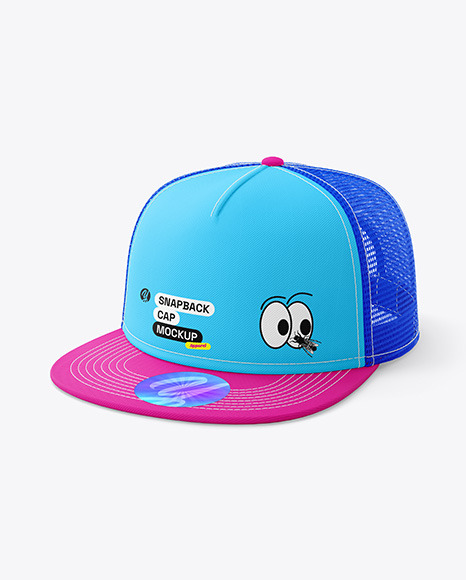 Snapback Cap Mockup