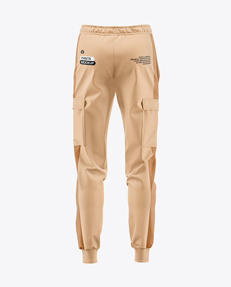 Pants Mockup - Back View