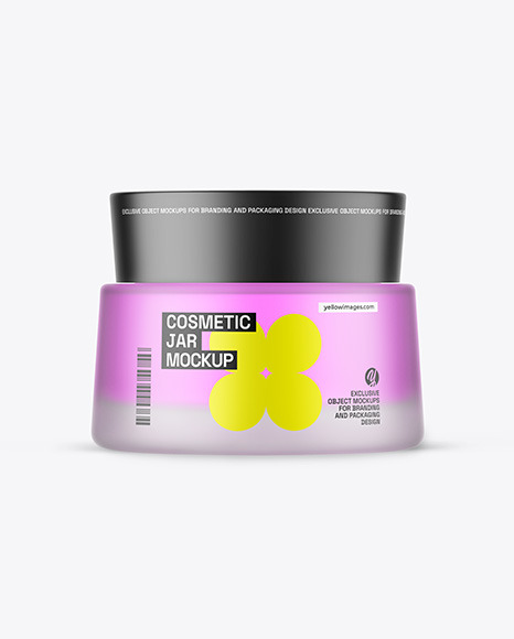Cosmetic Jar Mockup