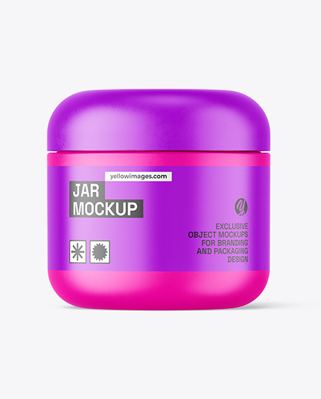 Matte Jar Mockup