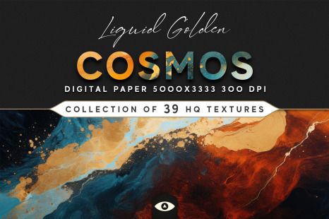 Liquid Golden Cosmos Texture Pack