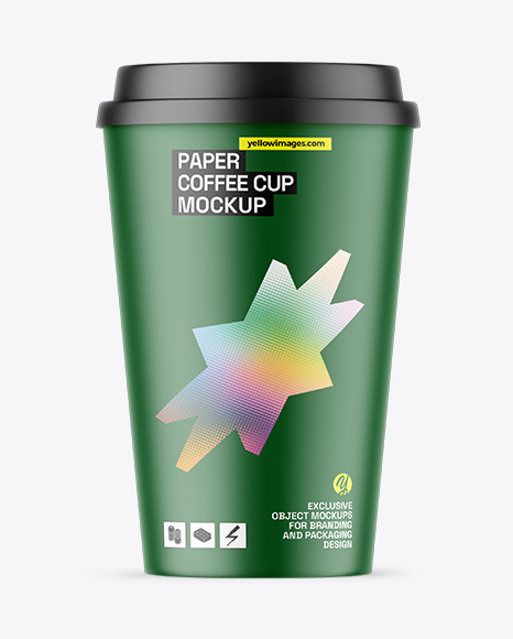 Paper Coffee Cup Mockup