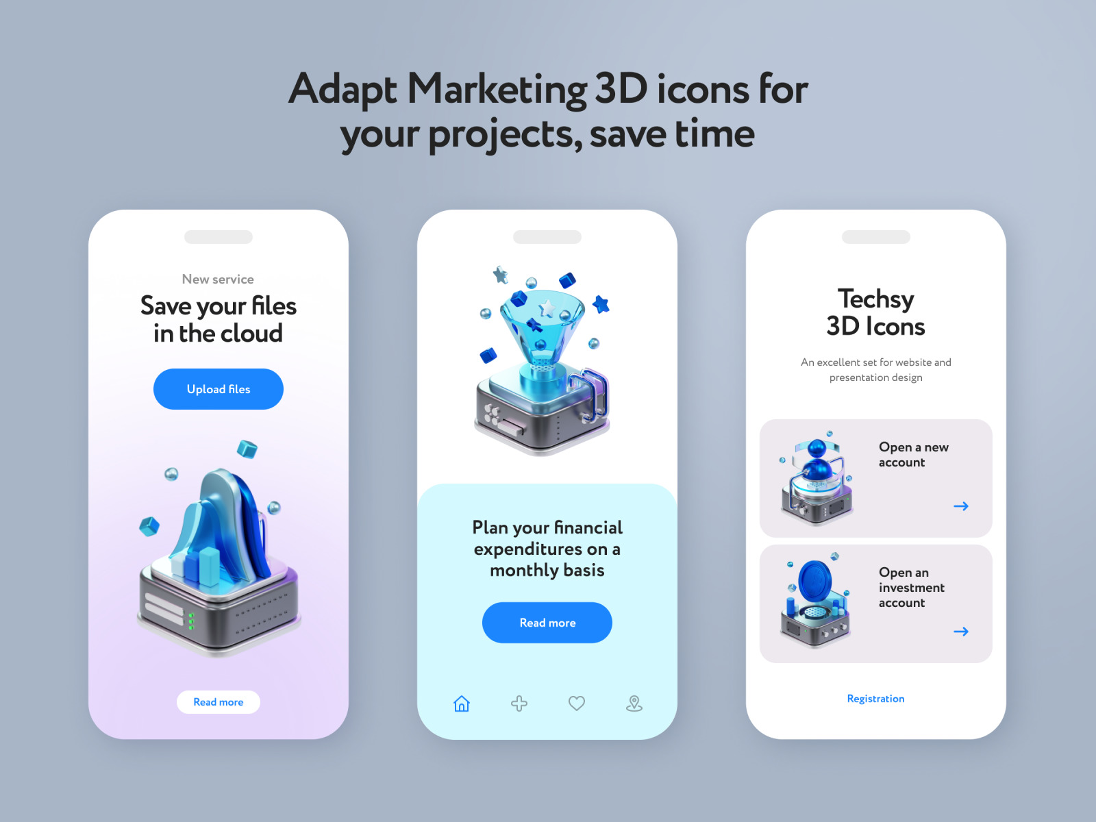 Techsy Technology 3D Icons Techsy Technology 3D Icons