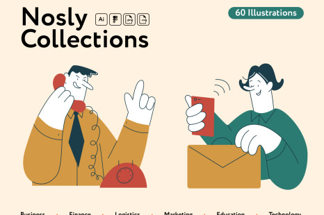 Nosly Illustrations Collection
