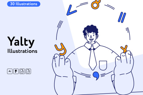 Yalty Education Illustrations