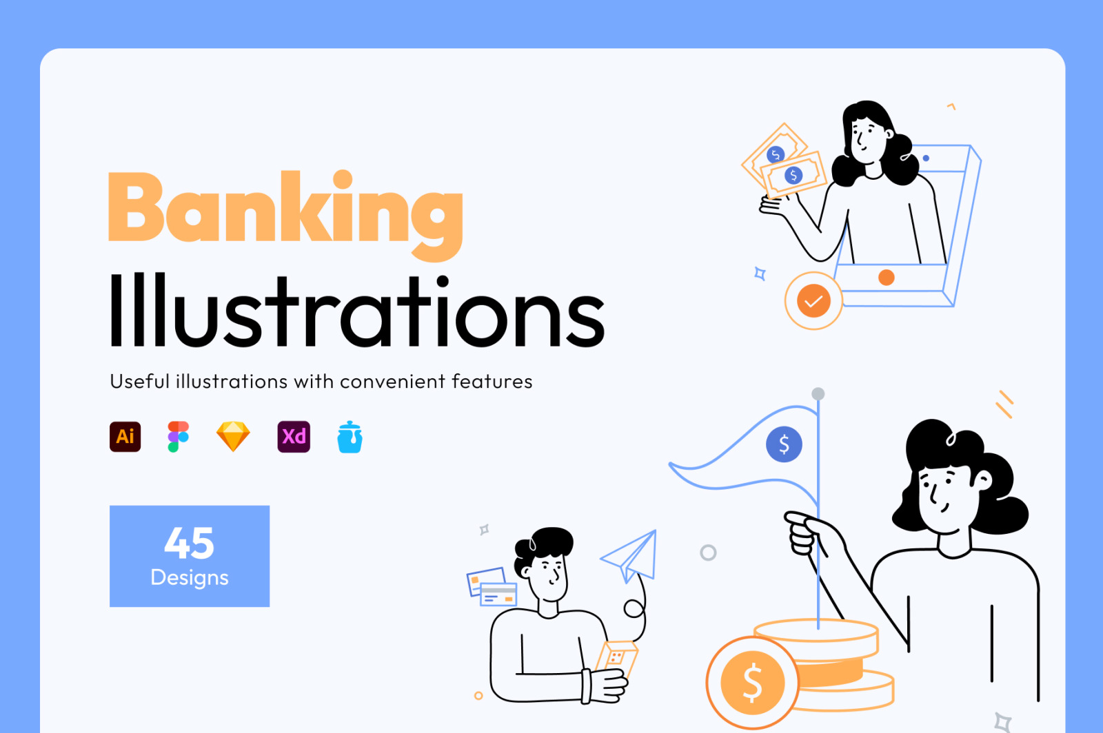 Banking Illustrations Banking Illustrations