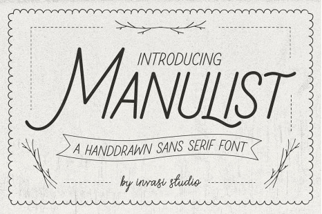 Manulist - Elegant Hand Drawn