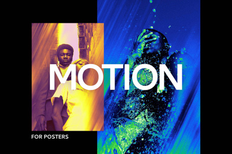 Acid Motion Poster Photo Effect