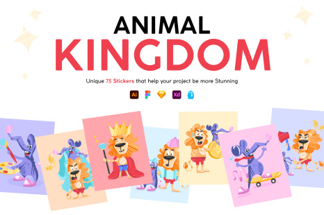 Animal Kingdom Stickers