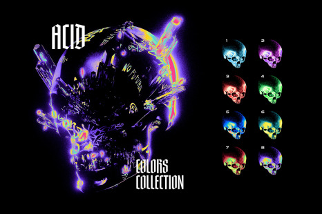 Acid Colors Photo Effects