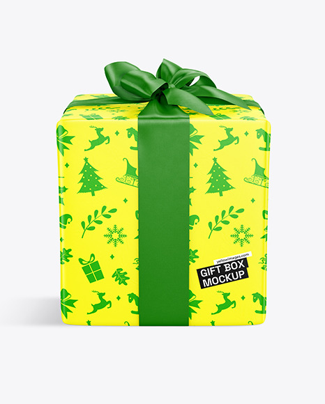 Gift Box Mockup