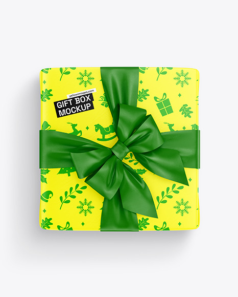 Gift Box Mockup