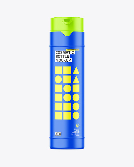Matte Cosmetic Bottle Mockup