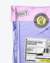 Metallic Postage Bag Mockup