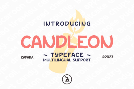 CANDLEON Typeface