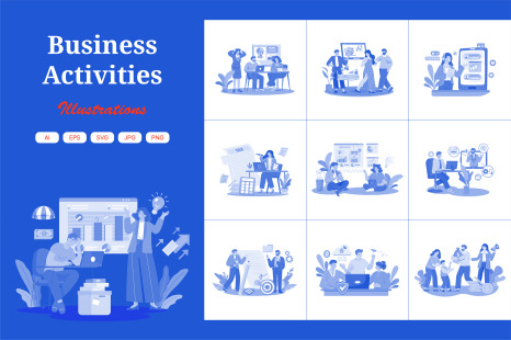 M713_Business Activities Illustration_Part 0