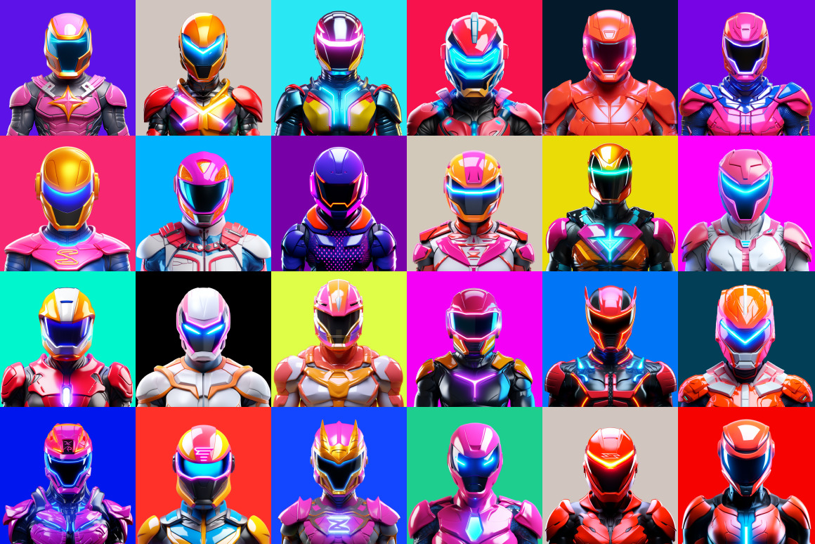 125 Animoji Style Avatars - Super Sentai 125 Animoji Style Avatars - Super Sentai