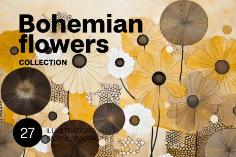 Bohemian flowers