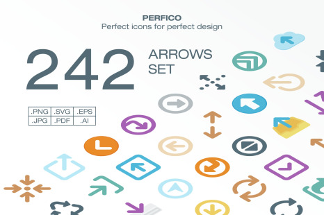 Perfico: Arrows icon set