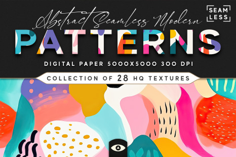 Abstract Seamless Modern Patterns Texture Pack