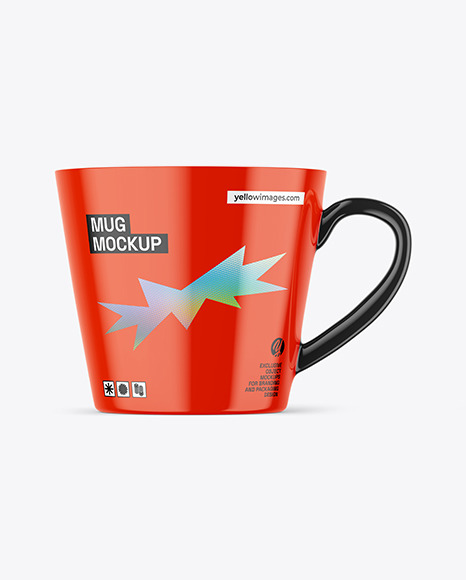 Glossy Mug Mockup